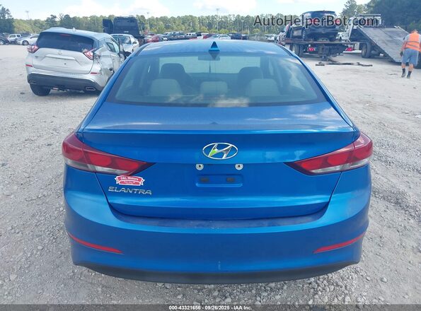 5NPD84LF6HH143776 2017 HYUNDAI ELANTRA Синий 