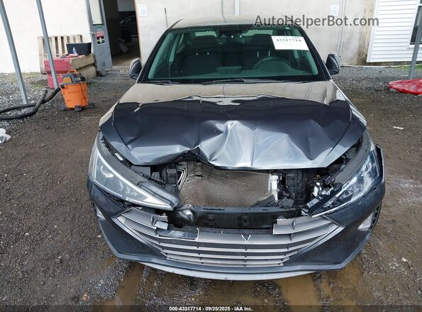 5NPD84LF6LH588771 2020 HYUNDAI ELANTRA Gray Front view