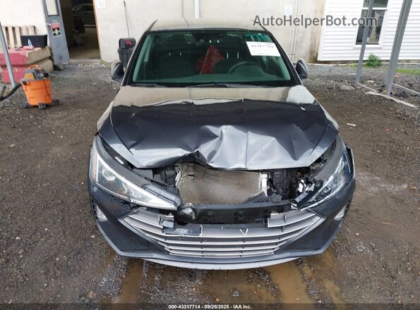 5NPD84LF6LH588771 2020 HYUNDAI ELANTRA Gray Instrument cluster view