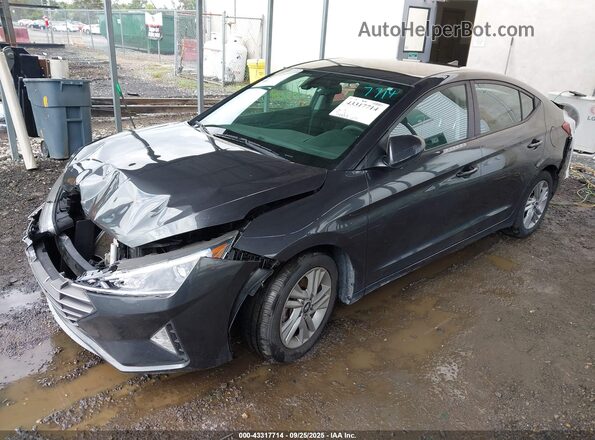 5NPD84LF6LH588771 2020 HYUNDAI ELANTRA Gray Front left