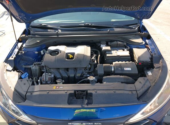 5NPD84LF7KH434634 2019 HYUNDAI ELANTRA Blue Հետևի տեսք