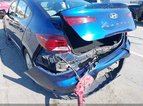 5NPD84LF7KH434634 2019 HYUNDAI ELANTRA Blue Դիմացի տեսք