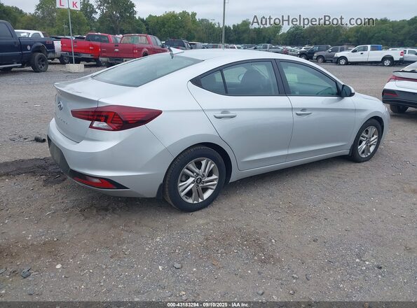 5NPD84LF7LH519099 2020 HYUNDAI ELANTRA Silver Rear right