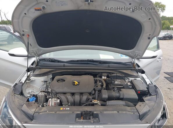 5NPD84LF7LH519099 2020 HYUNDAI ELANTRA Silver Rear view