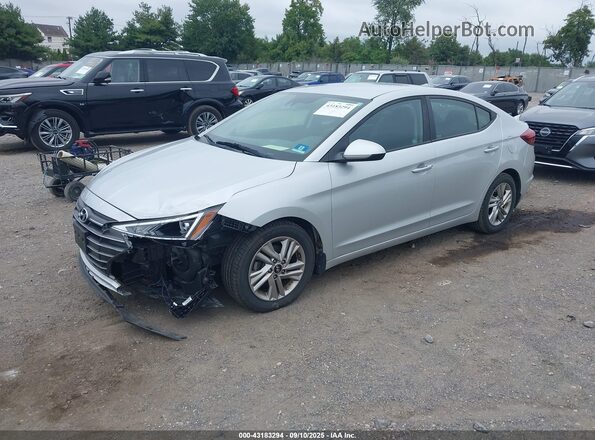 5NPD84LF7LH519099 2020 HYUNDAI ELANTRA Silver Front left