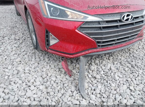 5NPD84LF7LH550160 2020 HYUNDAI ELANTRA Red Вид спереду