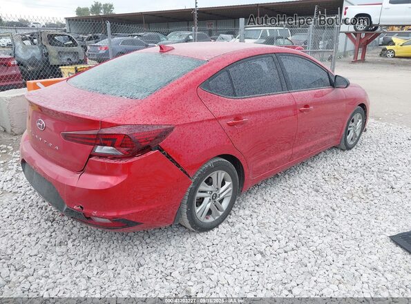 5NPD84LF7LH550160 2020 HYUNDAI ELANTRA Red Задня права чверть