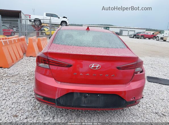 5NPD84LF7LH550160 2020 HYUNDAI ELANTRA Red 