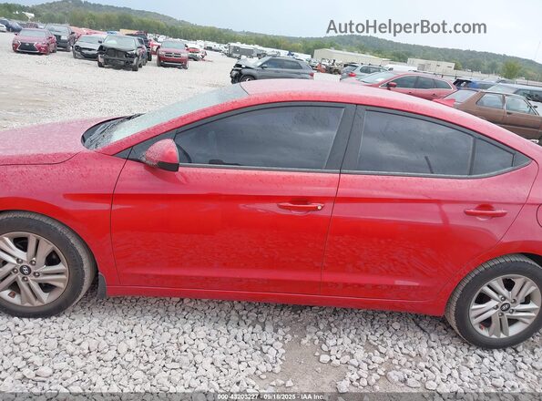 5NPD84LF7LH550160 2020 HYUNDAI ELANTRA Red Панорамний вид салону 360°