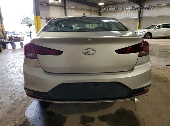 5NPD84LF8LH507012 2020 HYUNDAI ELANTRA Silver Rear view