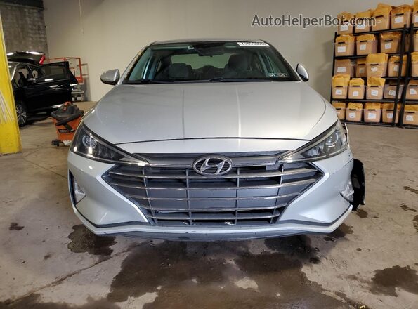 5NPD84LF8LH507012 2020 HYUNDAI ELANTRA Silver Front view