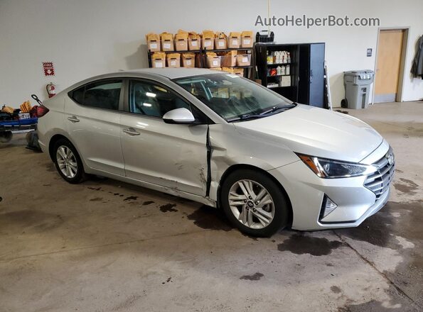 5NPD84LF8LH507012 2020 HYUNDAI ELANTRA Silver Front right