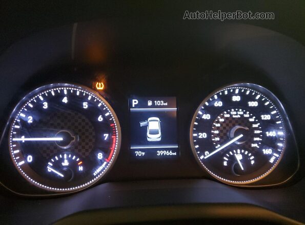 5NPD84LF8LH507012 2020 HYUNDAI ELANTRA Silver Instrument cluster view