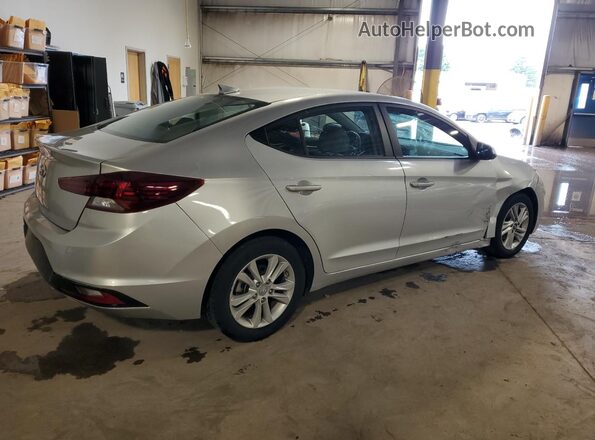 5NPD84LF8LH507012 2020 HYUNDAI ELANTRA Silver Rear right