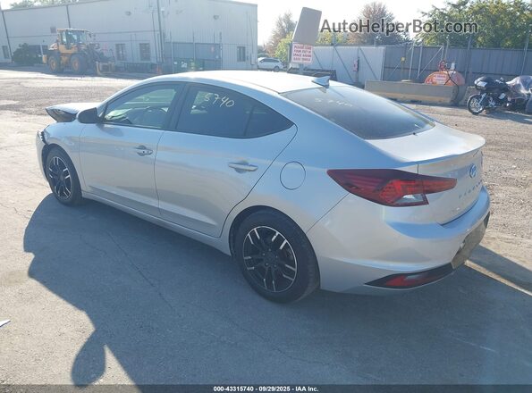 5NPD84LF8LH522562 2020 HYUNDAI ELANTRA Silver Հետևի ձախ