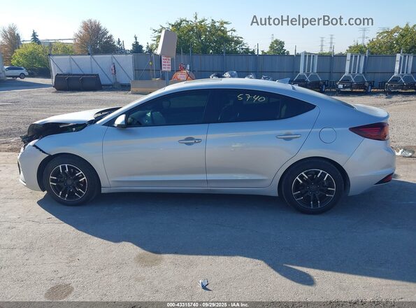 5NPD84LF8LH522562 2020 HYUNDAI ELANTRA Silver Սալոնի 360 աստիճան տեսք