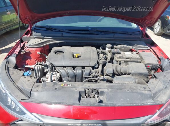 5NPD84LF8LH523310 2020 HYUNDAI ELANTRA Red Հետևի տեսք