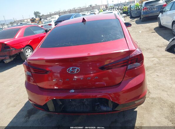 5NPD84LF8LH523310 2020 HYUNDAI ELANTRA Red 