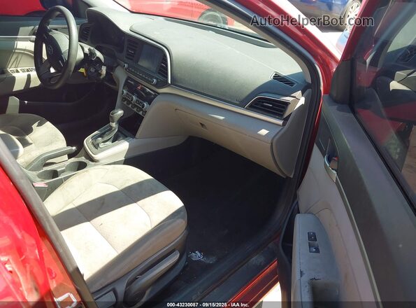 5NPD84LF8LH523310 2020 HYUNDAI ELANTRA Red Սալոնի դիմացի տեսք