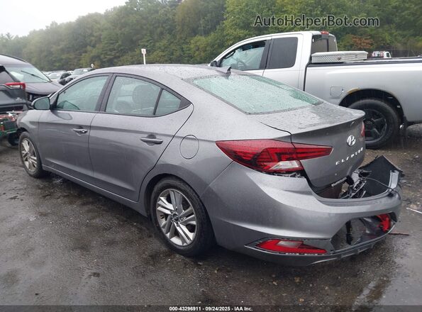 5NPD84LF8LH529687 2020 HYUNDAI ELANTRA Gray Tył lewy