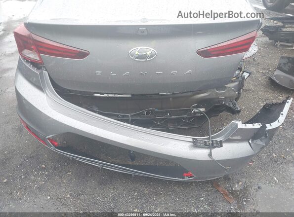 5NPD84LF8LH529687 2020 HYUNDAI ELANTRA Gray Widok z przodu