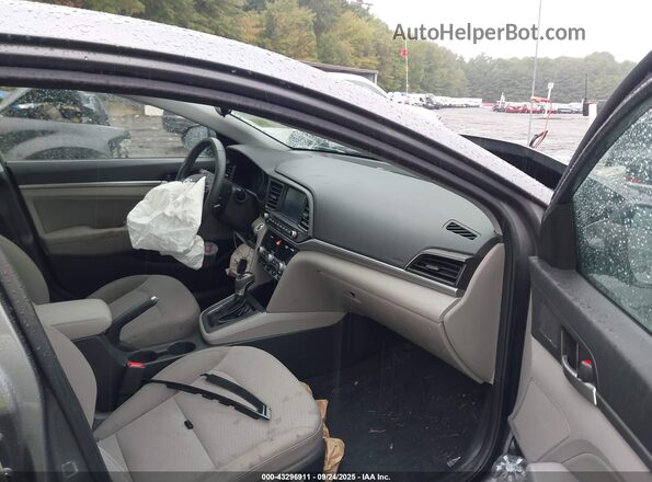 5NPD84LF8LH529687 2020 HYUNDAI ELANTRA Gray Widok wnętrza z przodu
