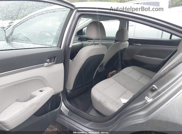 5NPD84LF8LH529687 2020 HYUNDAI ELANTRA Gray Widok naklejki z numerem VIN