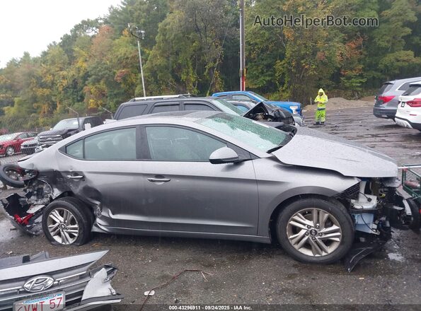 5NPD84LF8LH529687 2020 HYUNDAI ELANTRA Gray Widok wnętrza z tyłu