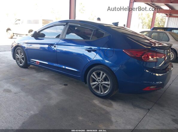 5NPD84LF8LH578131 2020 HYUNDAI ELANTRA Dark Blue უკანა მარცხენა