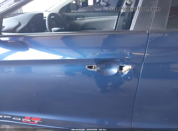 5NPD84LF8LH578131 2020 HYUNDAI ELANTRA Dark Blue წინა ხედი