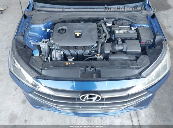 5NPD84LF8LH578131 2020 HYUNDAI ELANTRA Dark Blue უკანა ხედი
