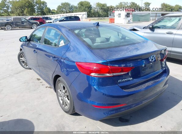 5NPD84LF9JH266428 2018 HYUNDAI ELANTRA Blue 