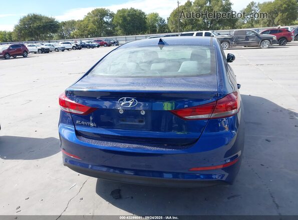 5NPD84LF9JH266428 2018 HYUNDAI ELANTRA Blue 