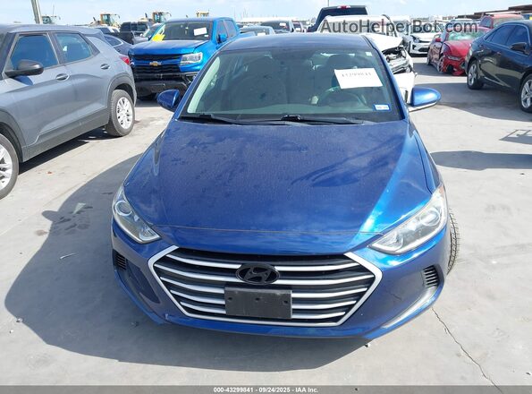 5NPD84LF9JH266428 2018 HYUNDAI ELANTRA Blue 