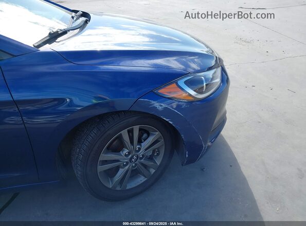 5NPD84LF9JH266428 2018 HYUNDAI ELANTRA Blue 