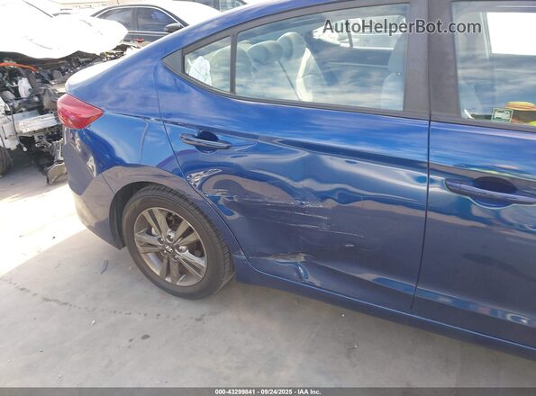 5NPD84LF9JH266428 2018 HYUNDAI ELANTRA Blue 