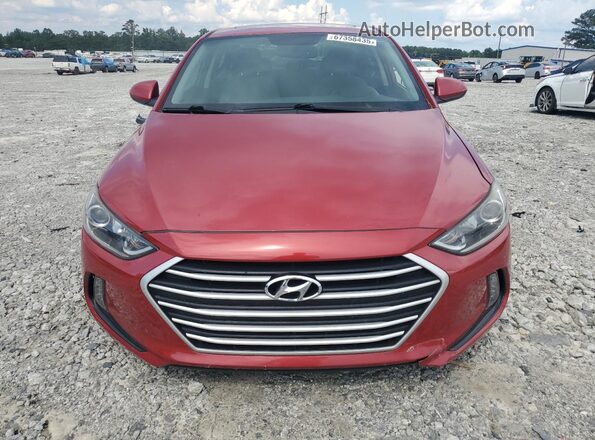 5NPD84LF9JH368764 2018 HYUNDAI ELANTRA Red 