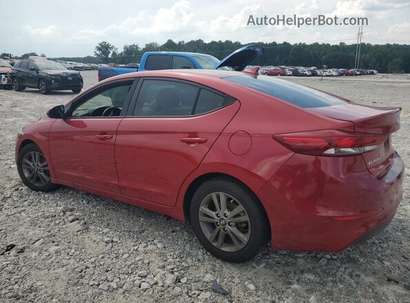5NPD84LF9JH368764 2018 HYUNDAI ELANTRA Red 
