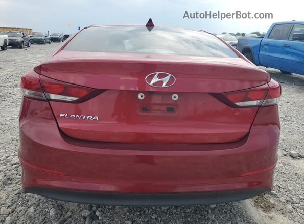 5NPD84LF9JH368764 2018 HYUNDAI ELANTRA Red 