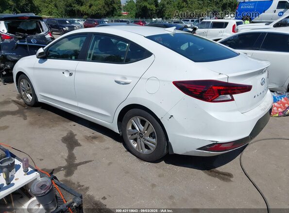 5NPD84LF9LH518391 2020 HYUNDAI ELANTRA White Rear left