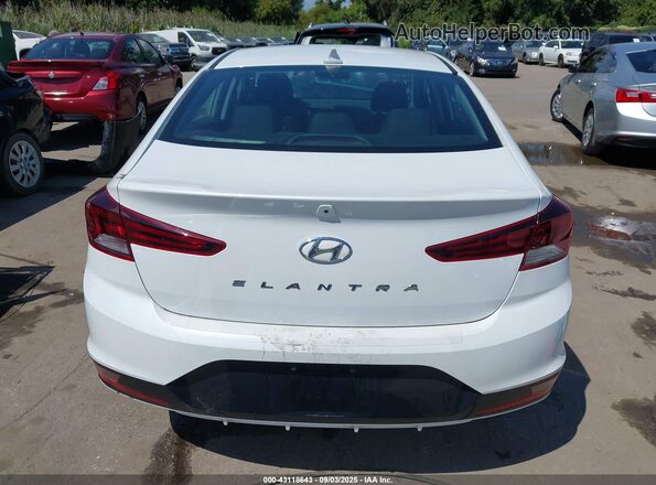 5NPD84LF9LH518391 2020 HYUNDAI ELANTRA White 
