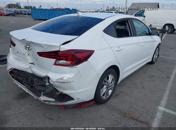 5NPD84LF9LH592121 2020 HYUNDAI ELANTRA White Задня права чверть
