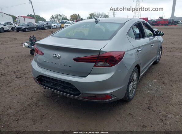 5NPD84LFXLH579734 2020 HYUNDAI ELANTRA Silver Trasero derecho
