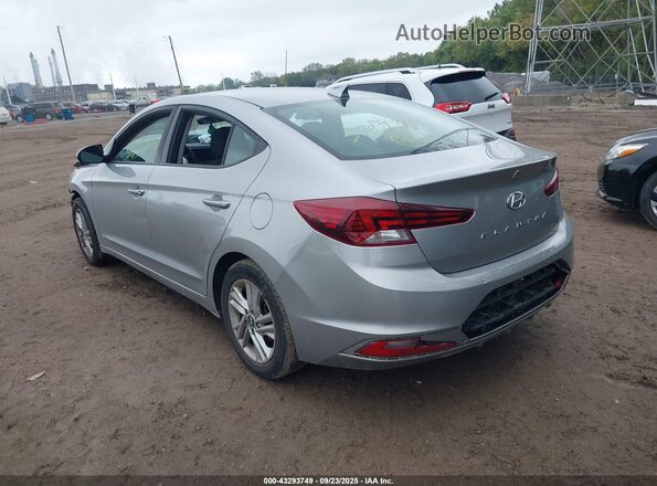 5NPD84LFXLH579734 2020 HYUNDAI ELANTRA Silver Trasero izquierdo