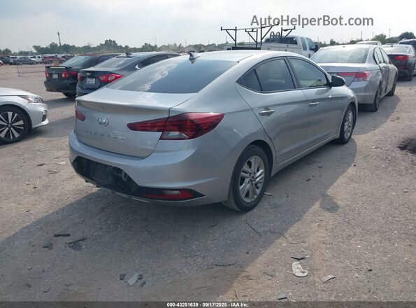 5NPD84LFXLH623182 2020 HYUNDAI ELANTRA Silver Rear right