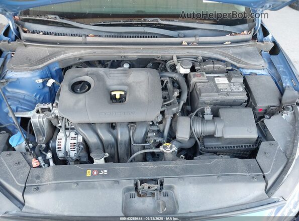 5NPD84LFXLH631105 2020 HYUNDAI ELANTRA Blue Rear view