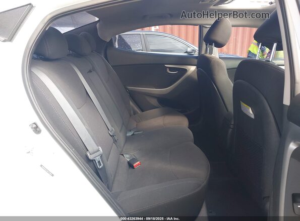 5NPDH4AE3GH713824 2016 HYUNDAI ELANTRA White Widok naklejki z numerem VIN