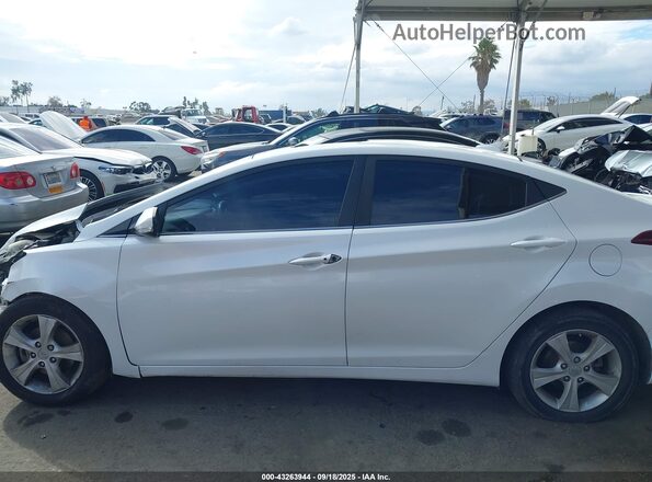 5NPDH4AE3GH713824 2016 HYUNDAI ELANTRA White Widok wnętrza 360 stopni