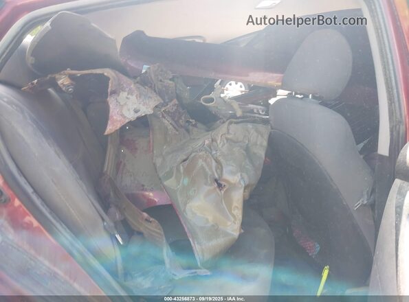5NPDH4AE4GH709863 2016 HYUNDAI ELANTRA Red Vista de la etiqueta del VIN