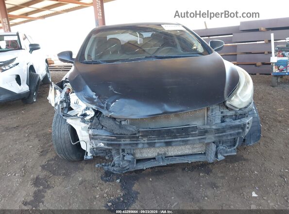 5NPDH4AE4GH759906 2016 HYUNDAI ELANTRA Черный Вид спереди